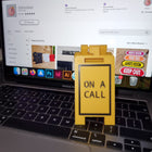 On A Call Mini Floor Sign – Custom Colors & Sizes - Sign | Personalised Gift