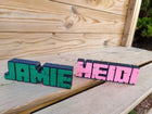 Personalised Pixel Style Gaming Nameplate - Gift | Personalised Gift