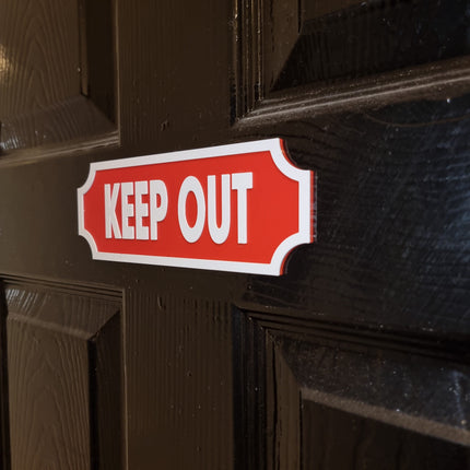 Personalized Door Sign - Alternative Angle View
