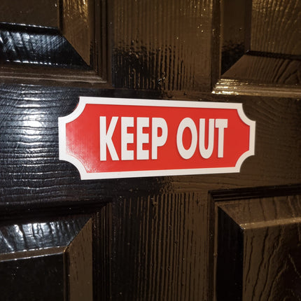 Personalized Door Sign - Alternative Angle View