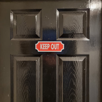 Personalized Door Sign - Alternative Angle View