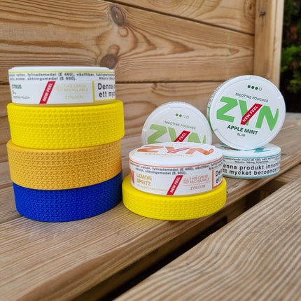 Pillow Puck – ZYN Pouch Container & Nicotine Holder - Alternative Angle View