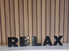 Relax Decorative Letter Ornament - 3D Printed Gift | Personalised Gift