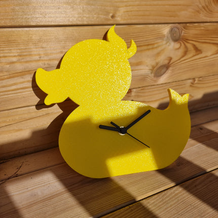 Rubber Duckie 3D Clock - Alternative Angle View