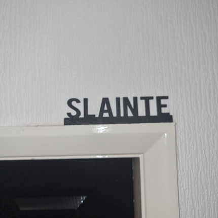 Slainte Door Topper - Unique Personalised Gift