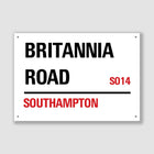 Southampton Britannia Road Street Sign - Sign | Personalised Gift