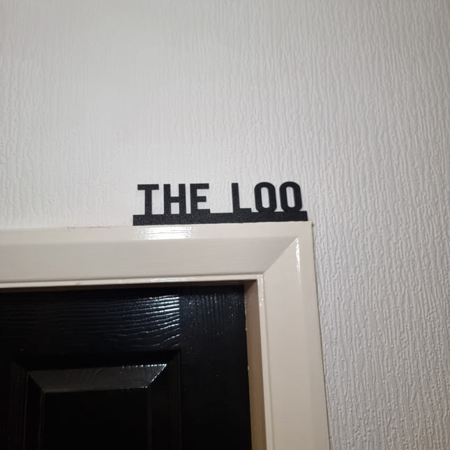 The Loo Door Topper - Door Topper | Personalised Gift
