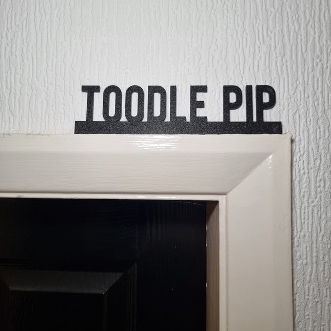 Toodle Pip Door Topper - Door Topper | Personalised Gift