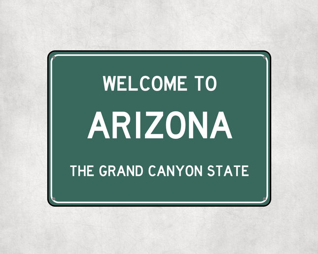 Welcome to Arizona Sign - Sign | Personalised Gift
