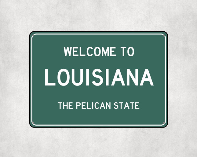 Welcome to Louisiana Sign - Sign | Personalised Gift