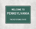 Welcome to Pennsylvania Sign - Sign | Personalised Gift