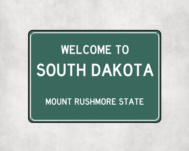 Welcome to South Dakota Sign - Sign | Personalised Gift