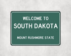 Welcome to South Dakota Sign - Sign | Personalised Gift