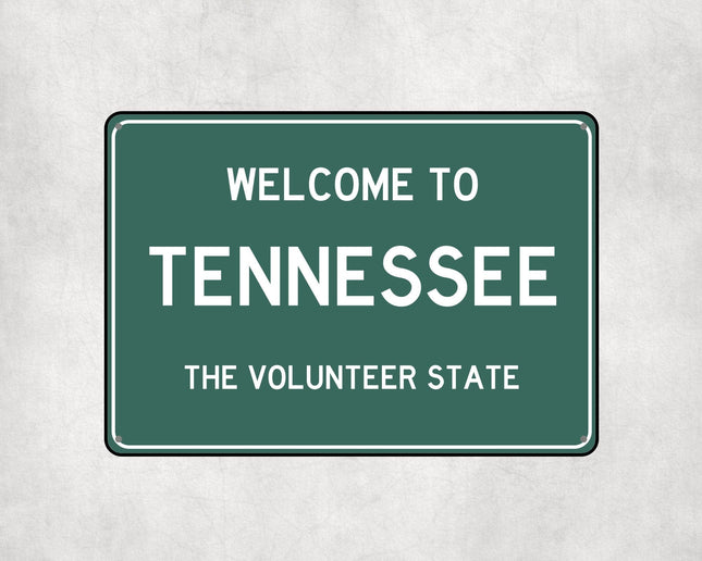 Welcome to Tennessee Sign - Sign | Personalised Gift