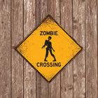 Zombie Crossing Sign - Sign | Personalised Gift