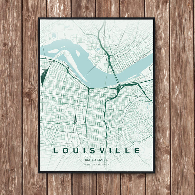 Amman Map Art Print - Wall Print | Personalised Gift