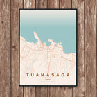 Apia Map Art Print - Wall Print | Personalised Gift