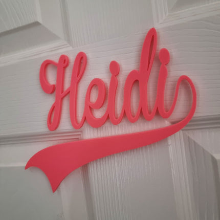 Baby Name Nursery Sign Baby Name Nursery Sign | Custom Sports Theme Kids Decor
