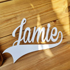 Baby Name Nursery Sign Baby Name Nursery Sign | Custom Sports Theme Kids Decor