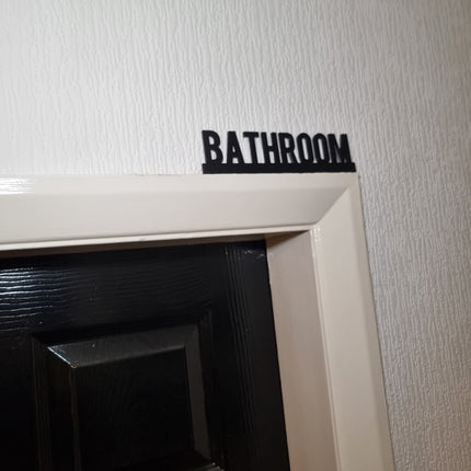 Bathroom Door Topper Bathroom Door topper, shelf  wall  quirky home interior 