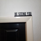 Be Seeing You Door Topper Be Seeing You Door topper, shelf decor, wall decor, quirky home 
