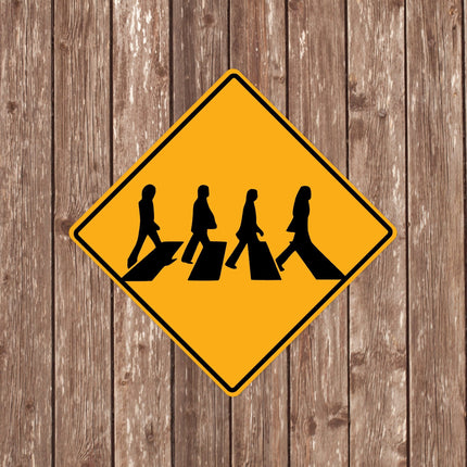 Beatles Crossing Sign - Sign | Personalised Gift