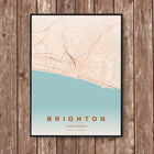 Brighton Map Art Print - Wall Print | Personalised Gift