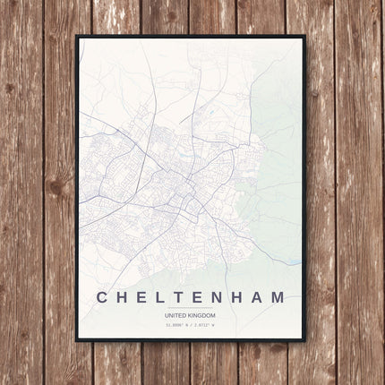 Cheltenham Art Print - Wall Print | Personalised Gift