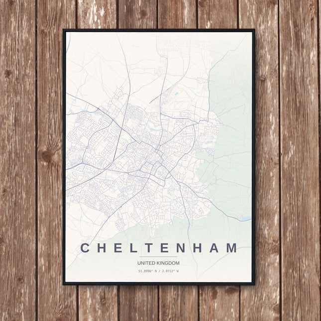 Cheltenham Art Print - Wall Print | Personalised Gift