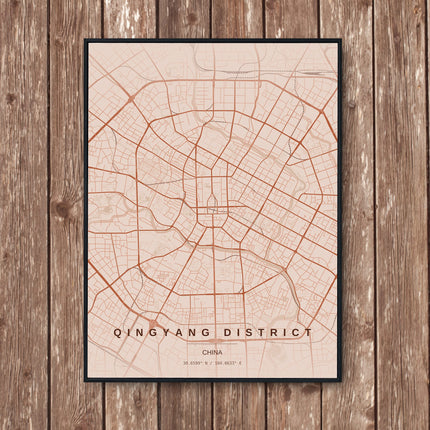 Chengdu Art Print - Wall Print | Personalised Gift