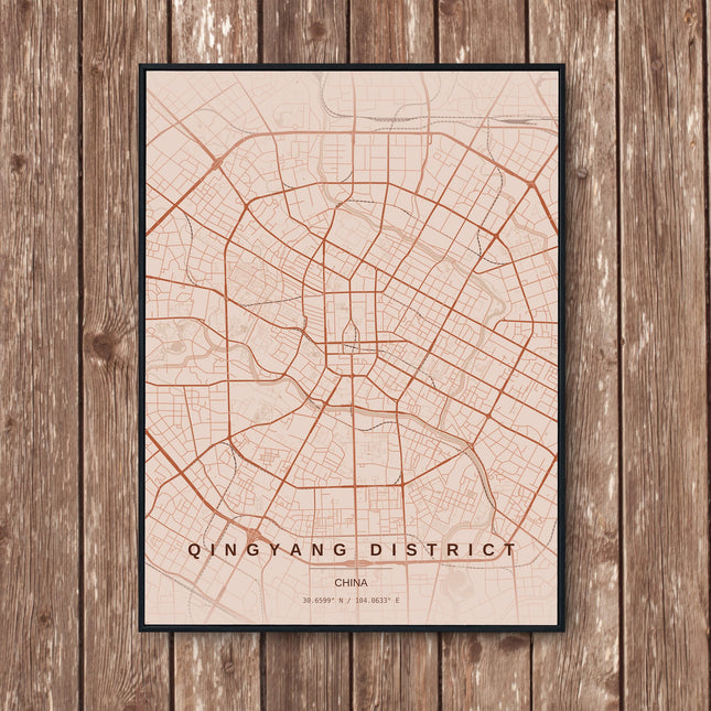 Chengdu Art Print - Wall Print | Personalised Gift