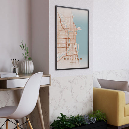 Chicago Art Print - Alternative Angle View