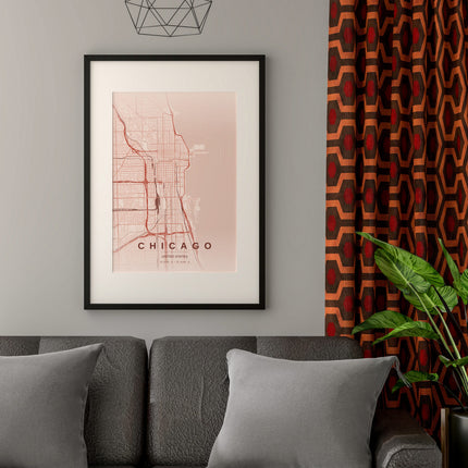 Chicago Art Print - Close Up Detail View