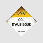 Col D'Aubisque D918 Route Sign - Square - Sign | Personalised Gift