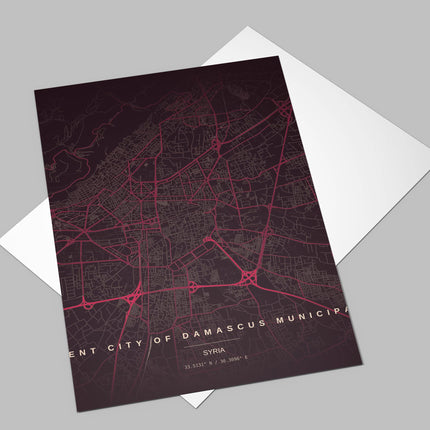 Damascus Art Print - Alternative Angle View