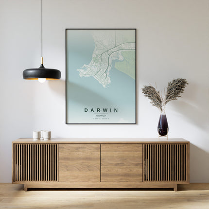 Darwin Art Print - Alternative Angle View