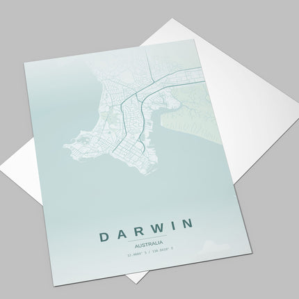 Darwin Art Print - Lifestyle Room Setting