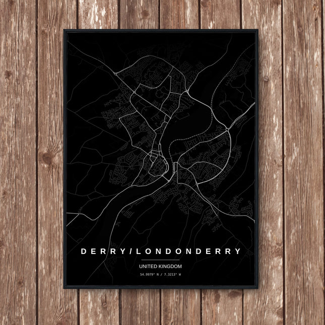 Derry Art Print - Wall Print | Personalised Gift