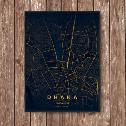 Dhaka Art Print - Wall Print | Personalised Gift