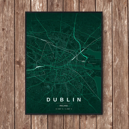 Dublin Art Print - Wall Print | Personalised Gift