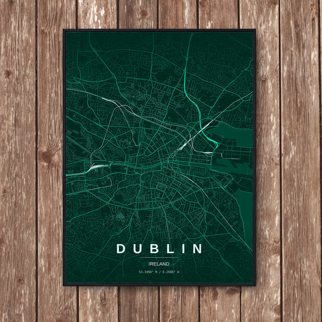 Dublin Art Print - Wall Print | Personalised Gift