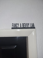 Fancy a Bevvy Laa Door Topper FANCY A BEVVY Laa Door topper, shelf decor, wall decor, quirky home 