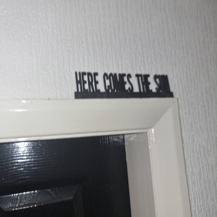 Here Comes The Sun Door Topper HERE COMES The SUN Door topper, shelf decor, wall decor, quirky home 