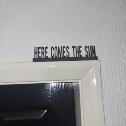 Here Comes The Sun Door Topper HERE COMES The SUN Door topper, shelf decor, wall decor, quirky home 