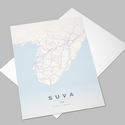 Jackson Map Art Print - Lifestyle Room Setting