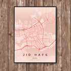 Manama Map Art Print - Wall Print | Personalised Gift