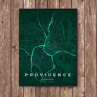 Providence Map Art Print - Wall Print | Personalised Gift