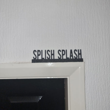 Splish Splash Door Topper - Door Topper | Personalised Gift