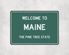 Welcome to Maine Sign - Sign | Personalised Gift